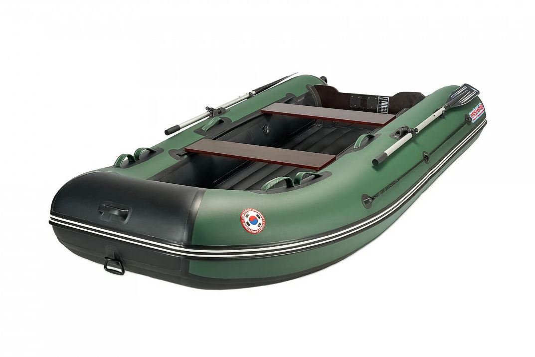 КОМПЛЕКТ ЛОДКА MISHIMO LITE 350 + МОТОР 9,8 Л.С. в Омске