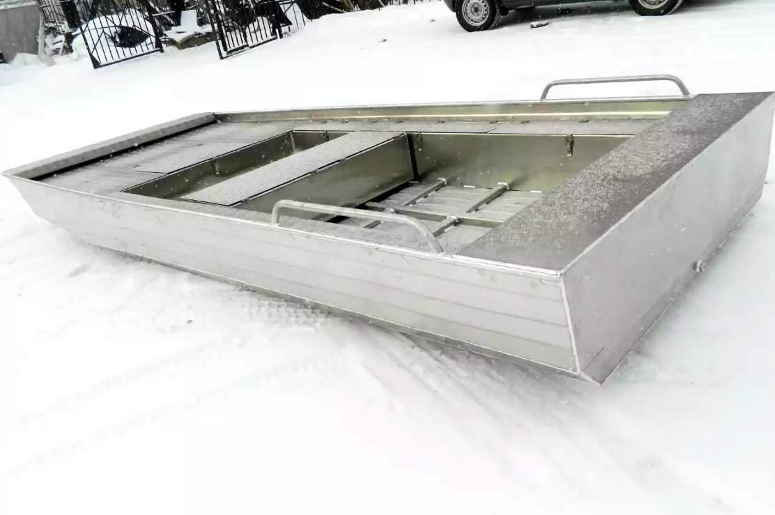 Алюминиевая лодка Wyatboat-390 Jonboat в Омске