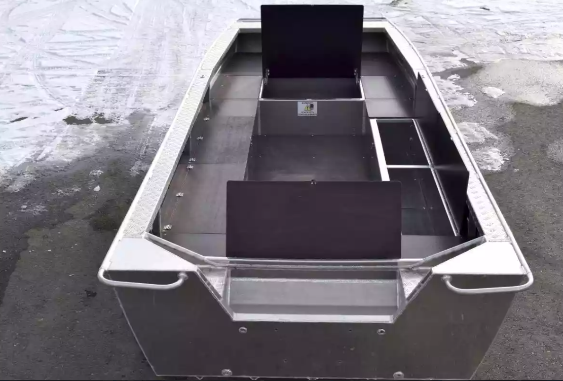 Алюминиевая лодка Wyatboat-490 Jonboat в Омске