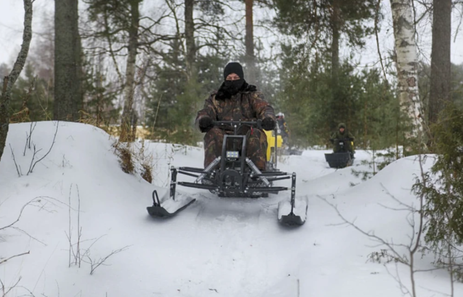 Мотобуксировщик РЫБАК PKD. PSD 20 л.с. (длинная база 1430мм) в Омске