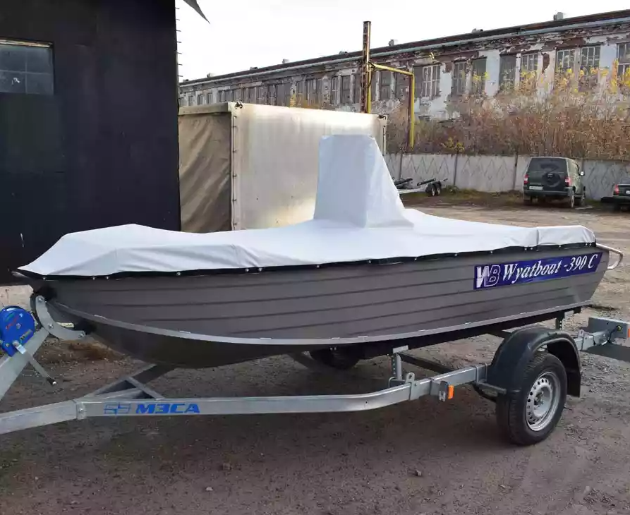 Алюминиевая лодка Wyatboat-390 C в Омске