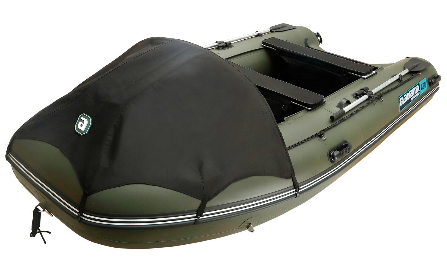 НАДУВНАЯ ЛОДКА GLADIATOR E420PRO в Омске