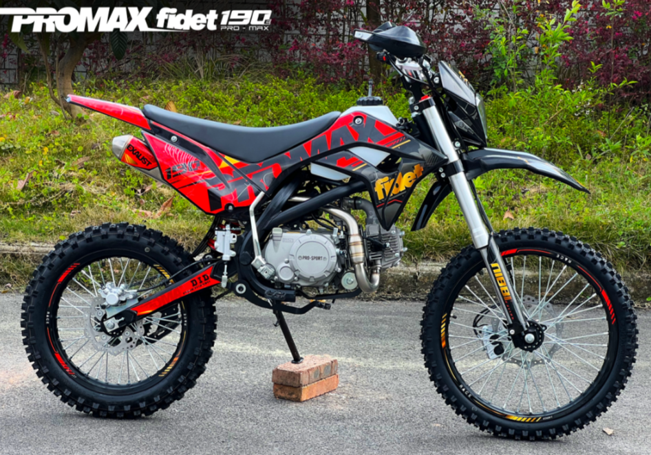Мотоцикл (питбайк) PROMAX FIDET (ФАЙДЕТ) 190E MAX PRO LUX 19/16 в Омске