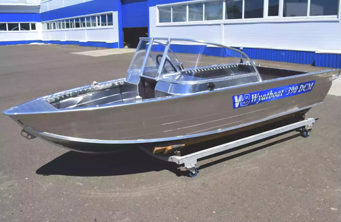 Алюминиевая лодка Wyatboat-390 DCM в Омске