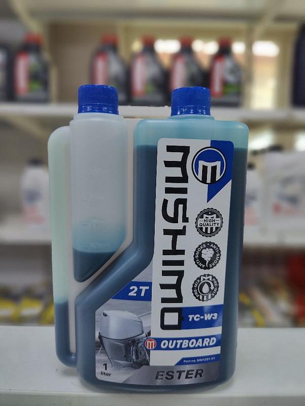 Масло MISHIMO 2T OUTBOARD (ESTER) полусинтетика 1 л в Омске
