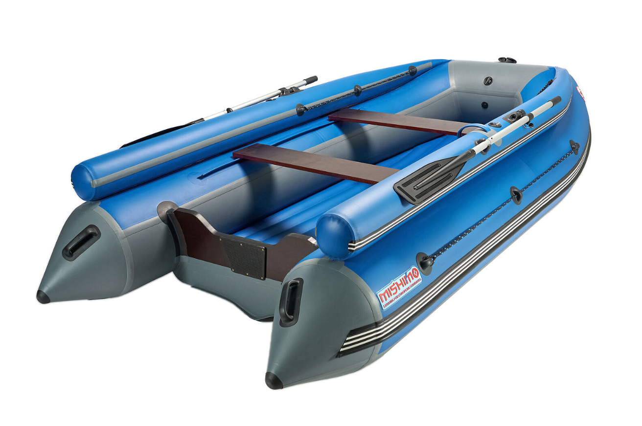 КОМПЛЕКТ ЛОДКА MISHIMO FAMILY LITE 370 + МОТОР 9,9 (15) Л.С. в Омске