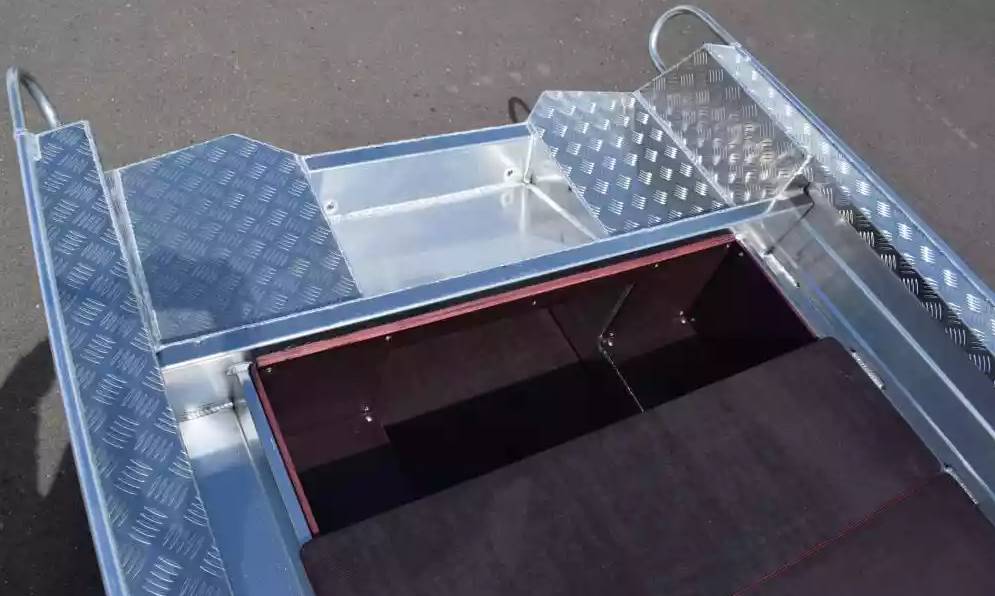 Алюминиевая лодка Wyatboat-390Р Fish в Омске
