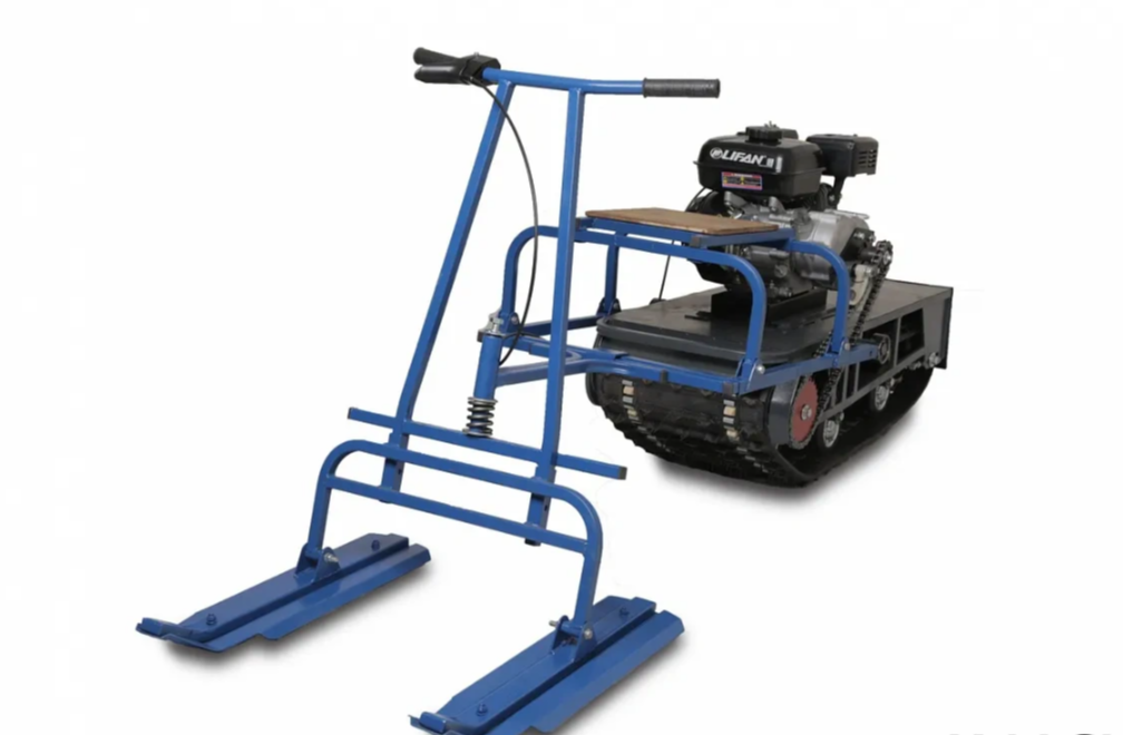 Мотобуксировщик ВЕПС «РИКША» С ЛЫЖНЫМ МОДУЛЕМ 6.5 л.с. в Омске