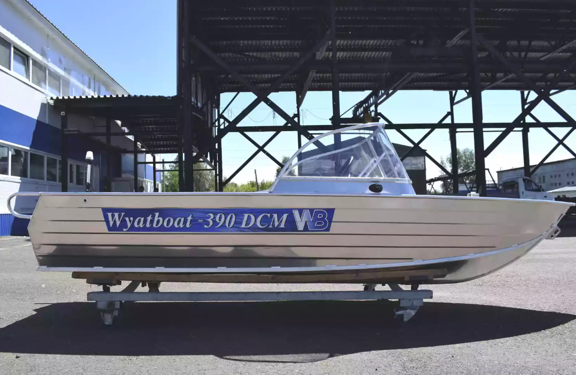 Алюминиевая лодка Wyatboat-390 DCM в Омске
