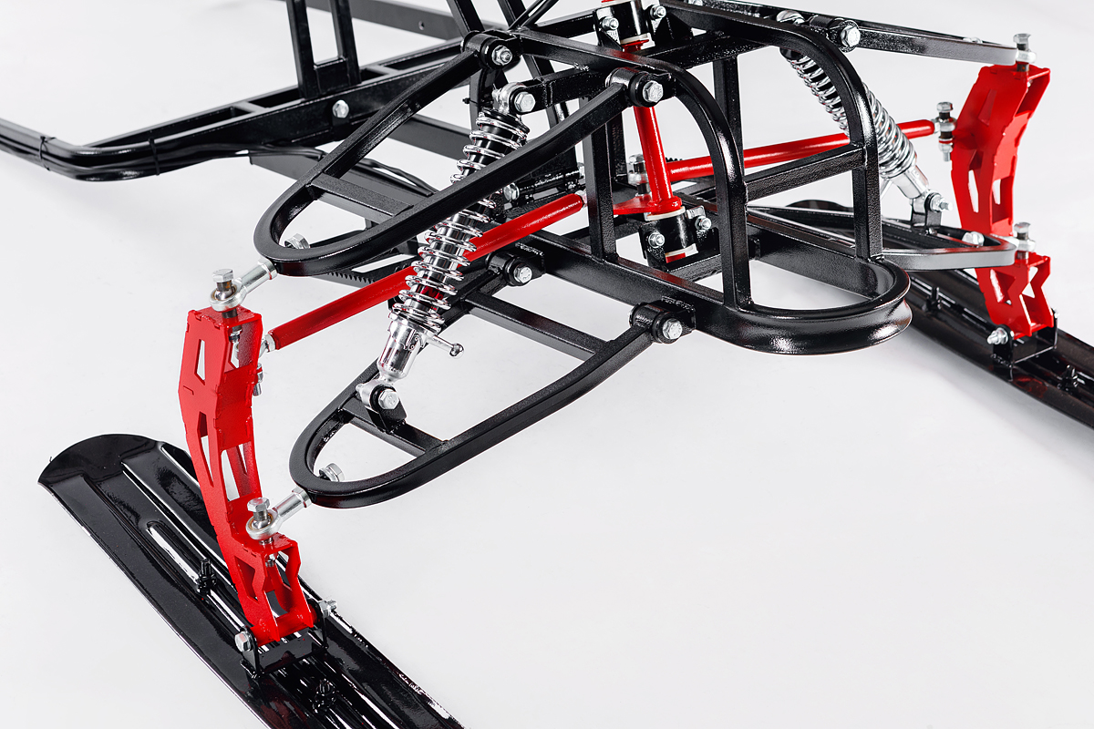 Лыжный модуль IKUDZO TERRAIN с подогревом ручек металлические лыжи в Омске