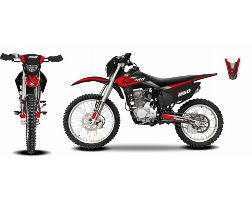 Мотоцикл JHLMOTO JHL MX250 CB250D-G (ZS165FML) в Омске