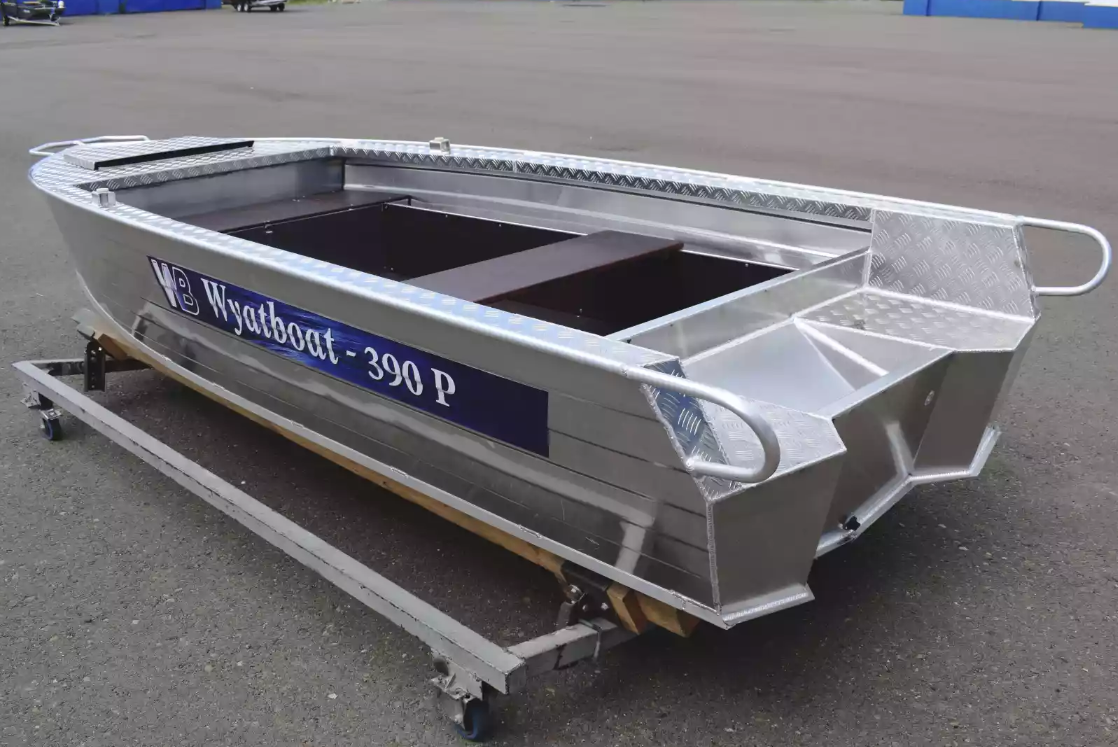 Алюминиевая лодка Wyatboat-390Р PRO в Омске