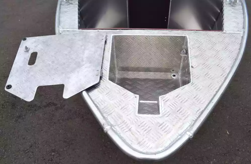 Алюминиевая лодка Wyatboat-390 DCM Увеличенный борт в Омске
