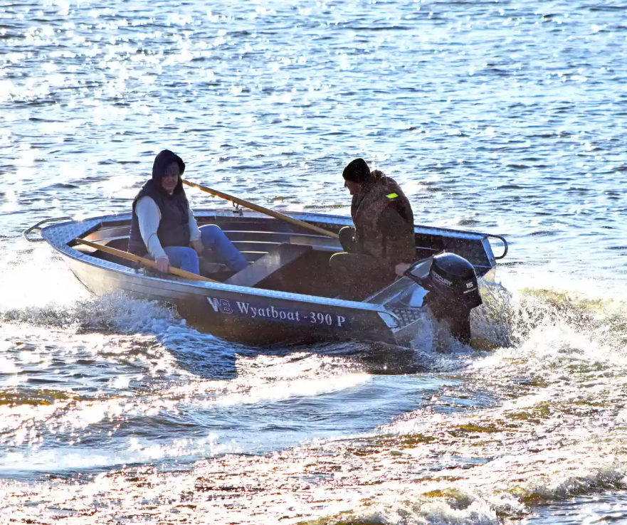 Алюминиевая лодка Wyatboat-390 P в Омске