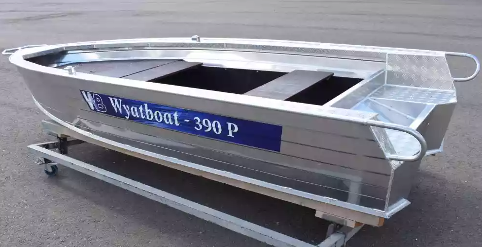 Алюминиевая лодка Wyatboat-390Р Fish в Омске