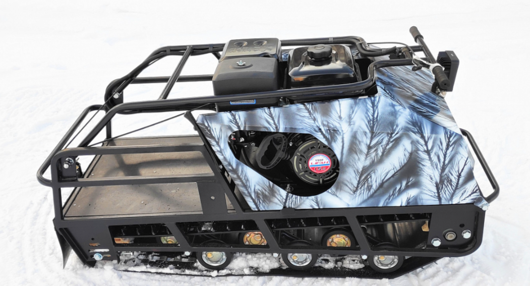 Мотобуксировщик Irondog (Железная собака) M500 9 Камуфляж Охотник в Омске