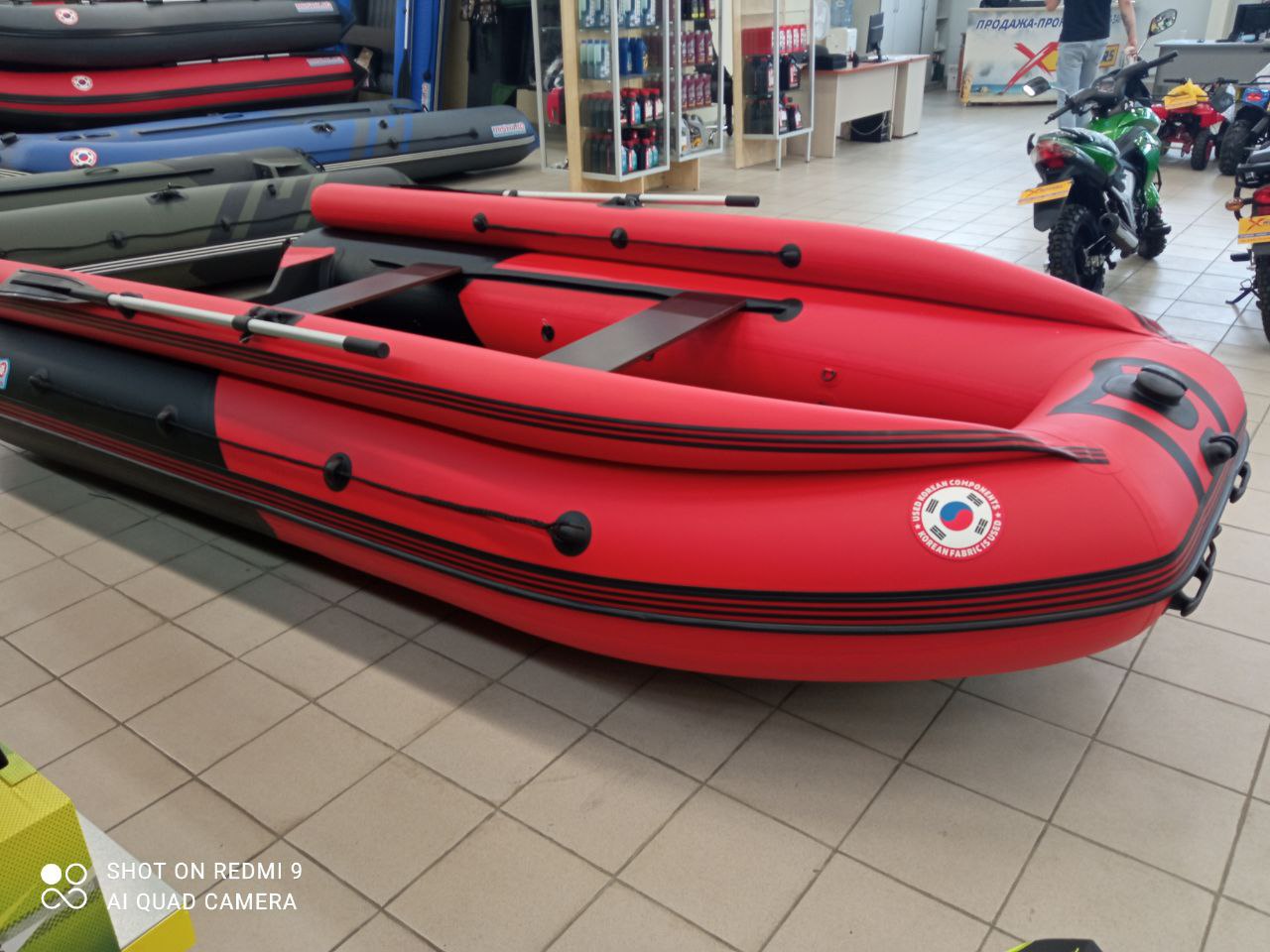 Лодка MISHIMO RIVER FJET PRO 400 под водомет в Омске