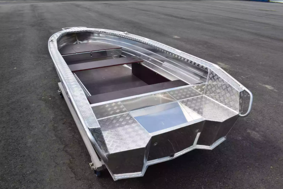 Алюминиевая лодка Wyatboat-390Р Увеличенный борт в Омске