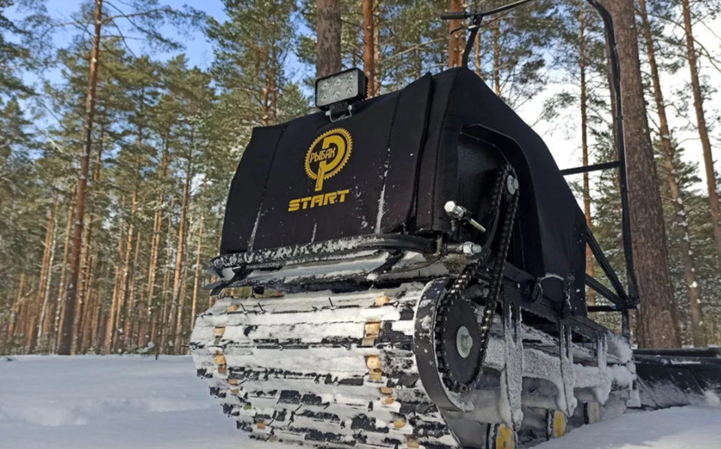 Мотобуксировщик РЫБАК СТАРТ Lifan 15 л.с (тканный капот) в Омске