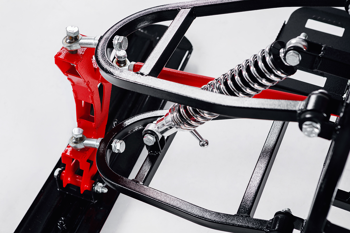 Лыжный модуль IKUDZO TERRAIN с подогревом ручек металлические лыжи в Омске