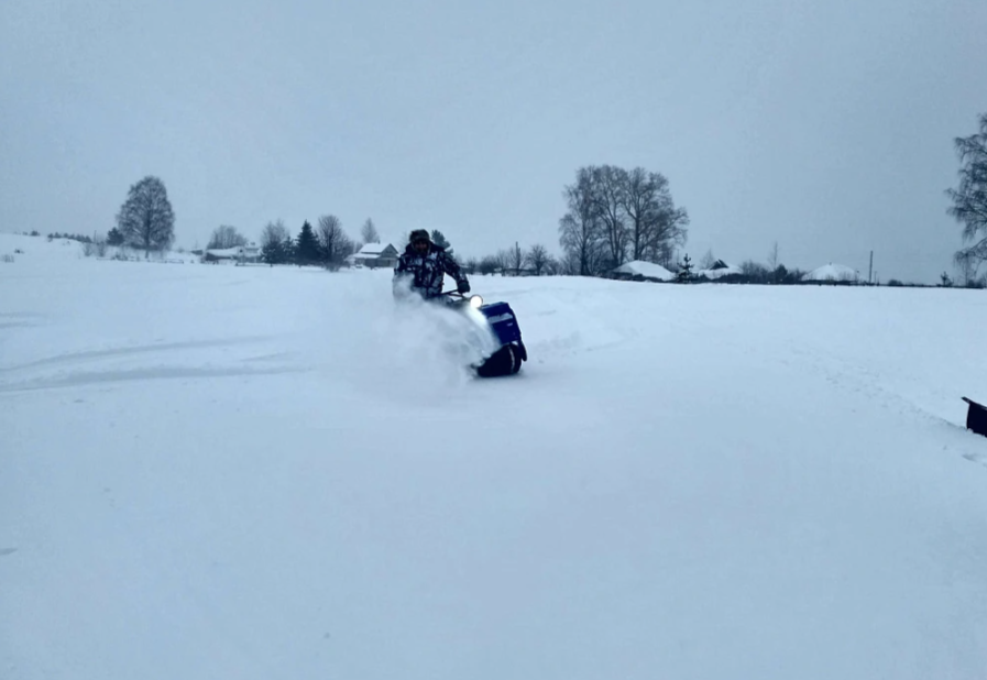 Мотобуксировщик Альбатрос-XLV 9 мини, тележки, 1250 мм в Омске