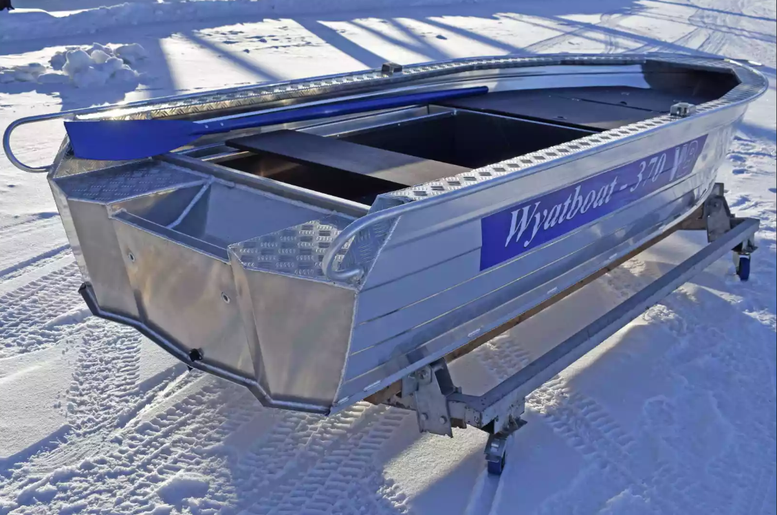 Алюминиевая лодка Wyatboat-370 Р FISH в Омске