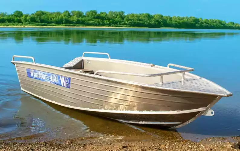 Алюминиевая лодка  Wyatboat-430М в Омске