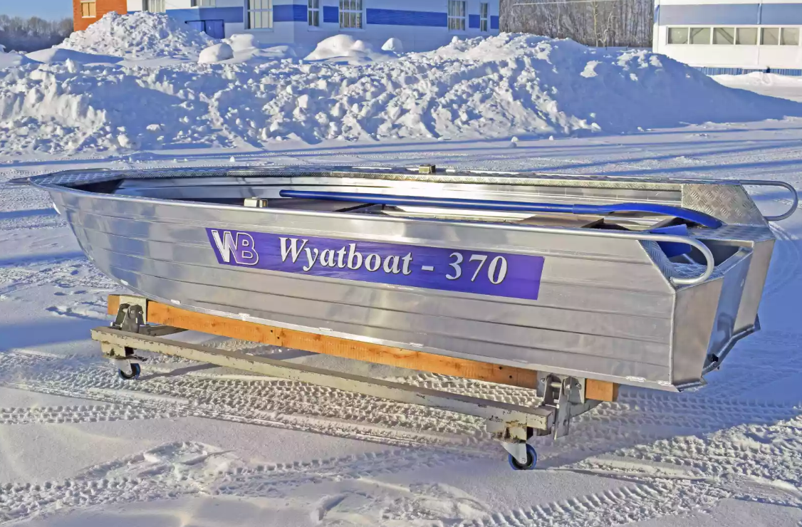 Алюминиевая лодка Wyatboat-370 Р FISH в Омске