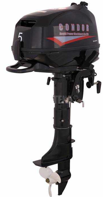 Лодочный мотор Condor F5HS без бака 12 л. в Омске