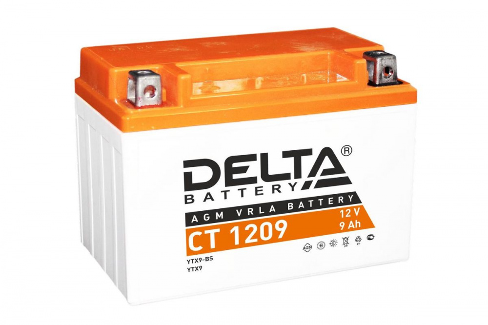 Аккумулятор Delta CT 1209 (12V / 9Ah) в Омске
