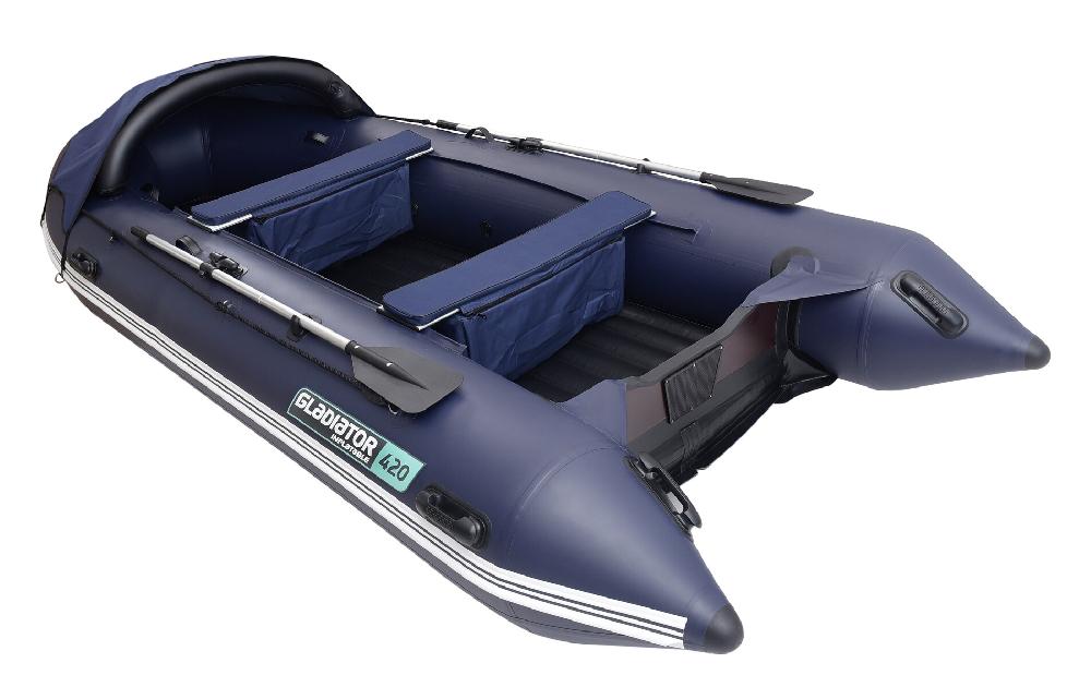 НАДУВНАЯ ЛОДКА GLADIATOR E350PRO в Омске