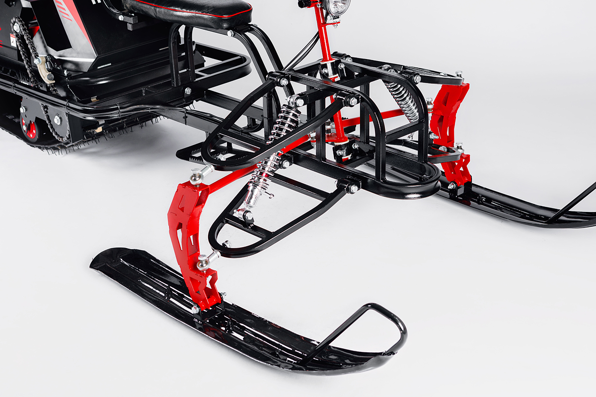 Лыжный модуль IKUDZO TERRAIN с подогревом ручек металлические лыжи в Омске