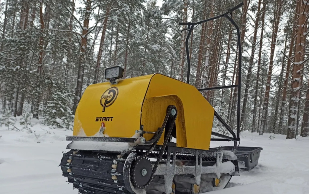 Мотобуксировщик РЫБАК СТАРТ Lifan 15 л.с. (металлический капот) в Омске