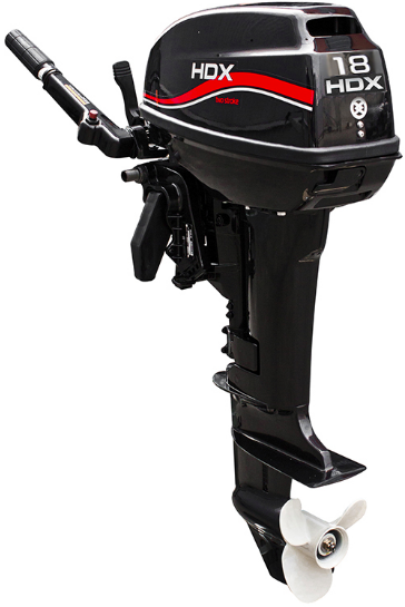 Лодочный мотор 2-х тактный HDX R series TE 18 BMS в Омске