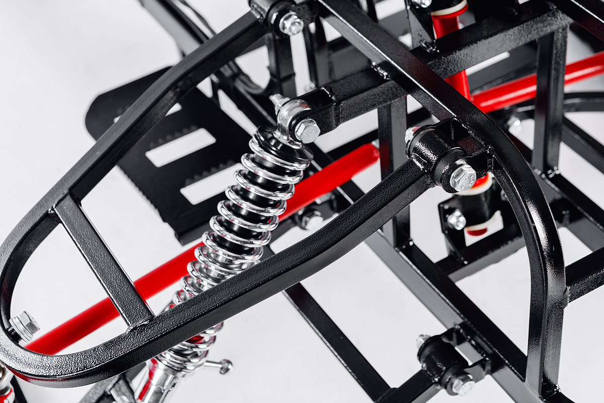 Лыжный модуль IKUDZO TERRAIN с подогревом ручек металлические лыжи в Омске