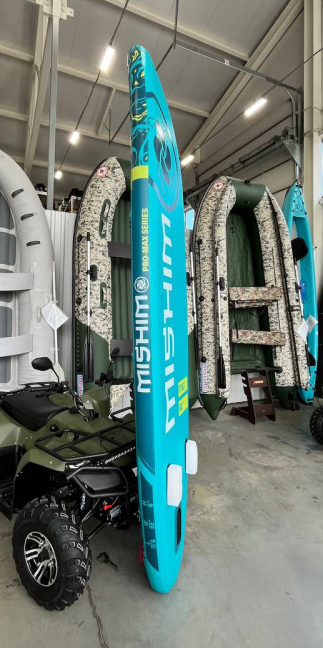 SUP (САП) Доска MISHIMO PRO-MAX Light Teal 11,6’ (355см) в Омске