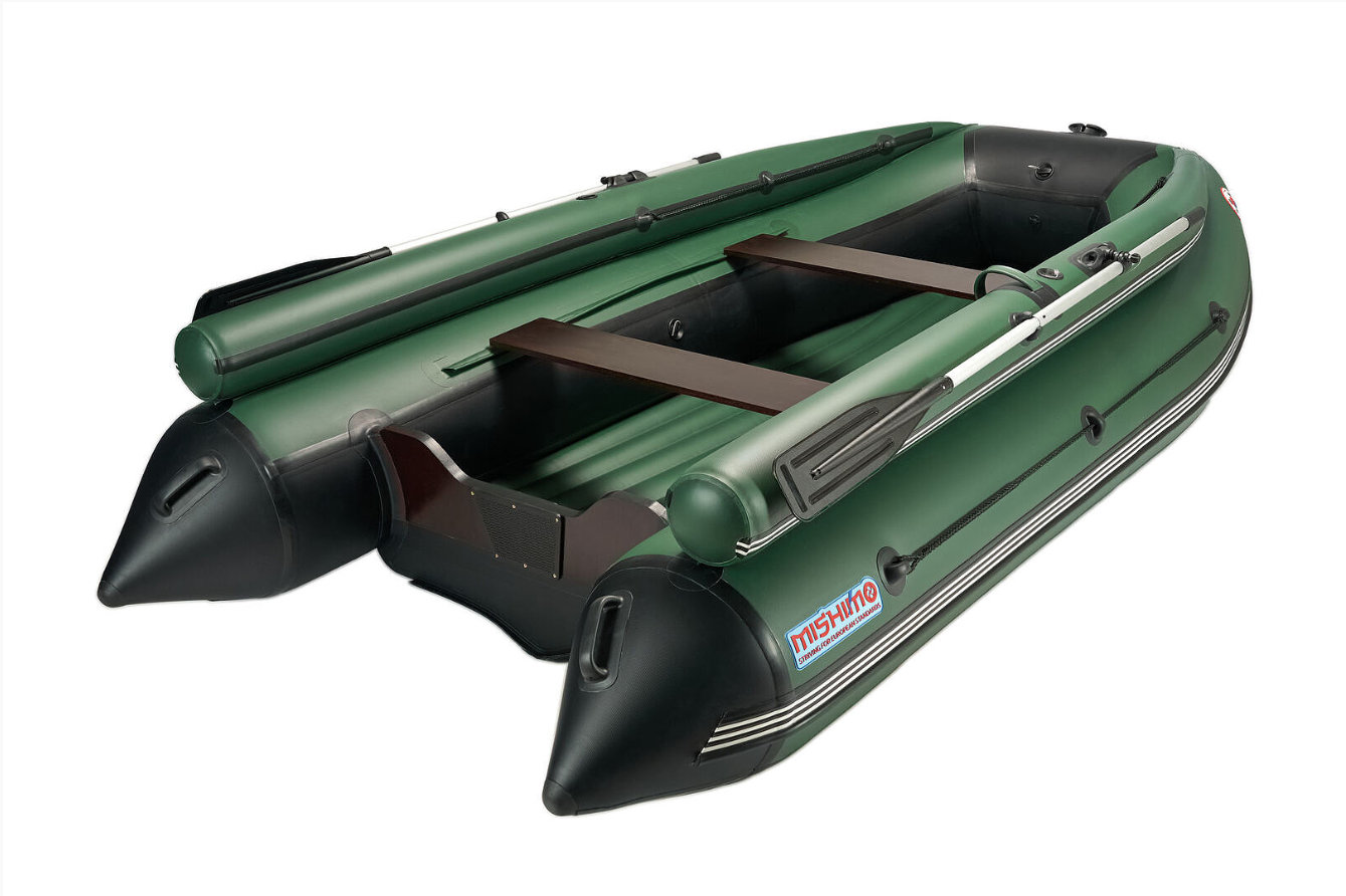 КОМПЛЕКТ ЛОДКА MISHIMO FAMILY LITE 370 + МОТОР 9,9 (15) Л.С. в Омске