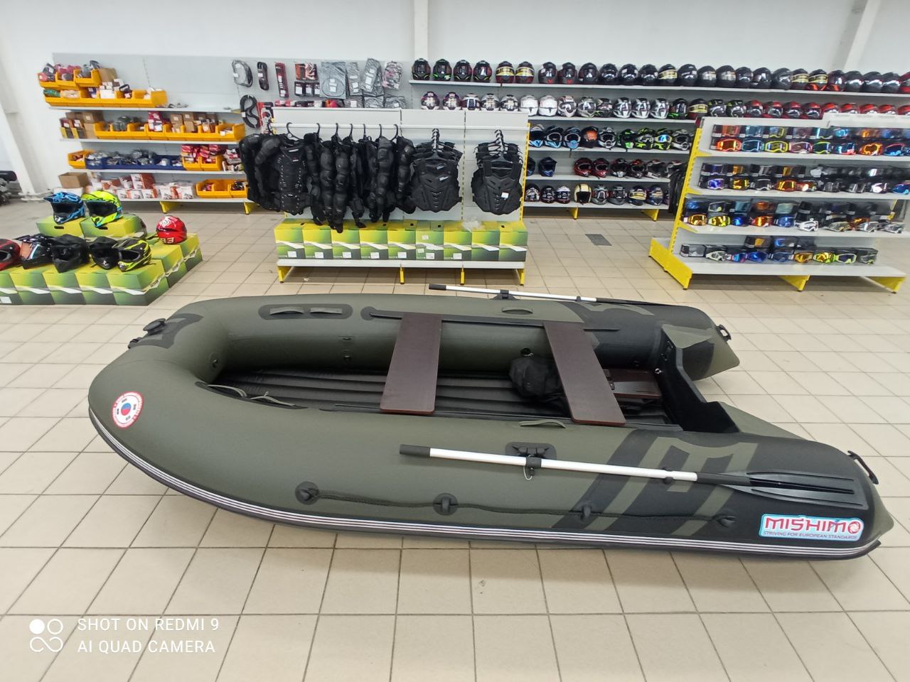 Лодка MISHIMO RIVER JET 400 под водомет в Омске