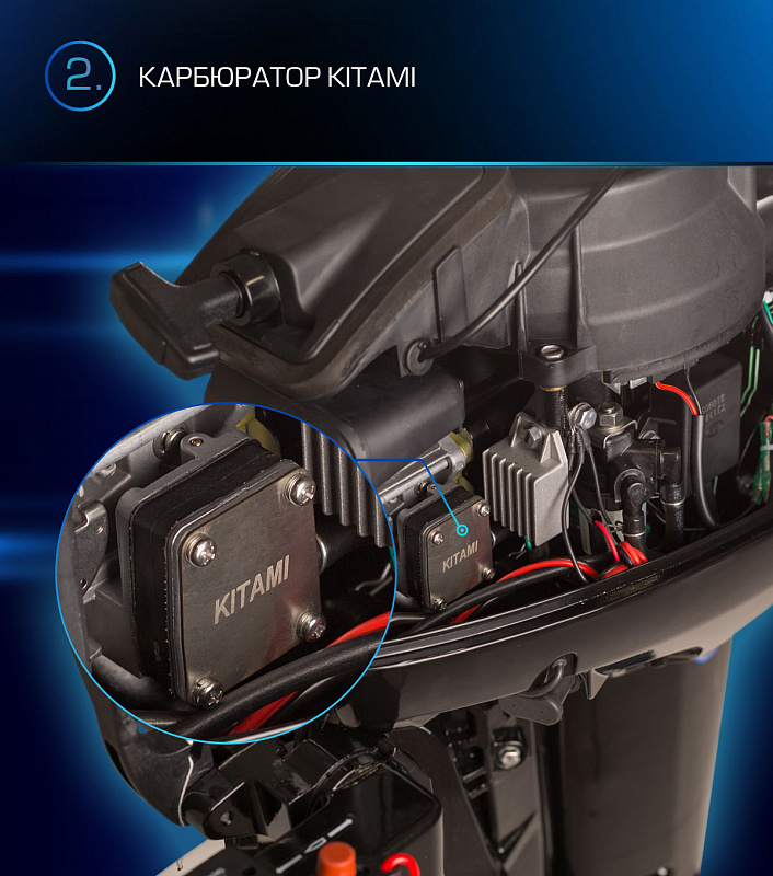 Лодочный мотор MARLIN PROLINE MP 9.9(15) AMHL в Омске