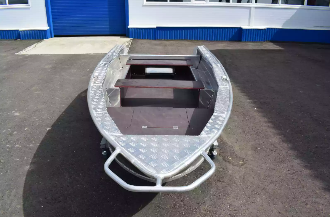 Алюминиевая лодка Wyatboat-390Р Увеличенный борт в Омске