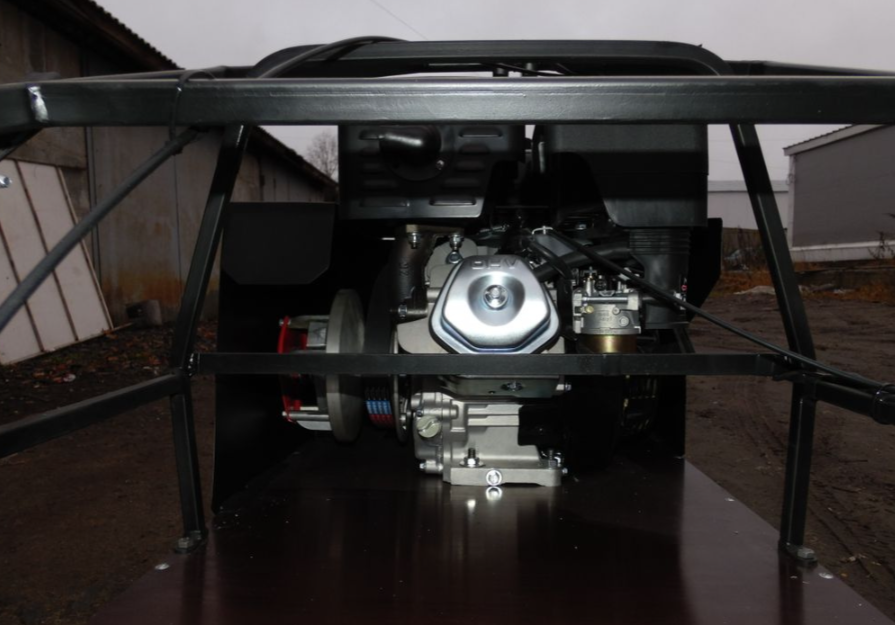 Мотобуксировщик AhtaR Зима 9 л/с с вариатором в Омске