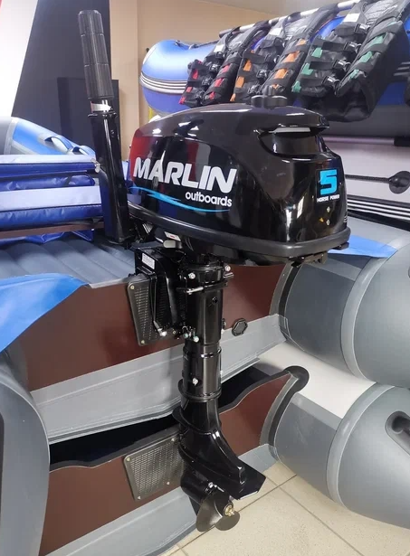 КОМПЛЕКТ ЛОДКА MISHIMO LITE 315 + МОТОР 5л.с в Омске