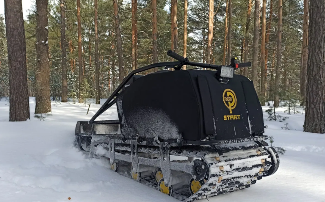 Мотобуксировщик РЫБАК СТАРТ Lifan 15 л.с (тканный капот) в Омске