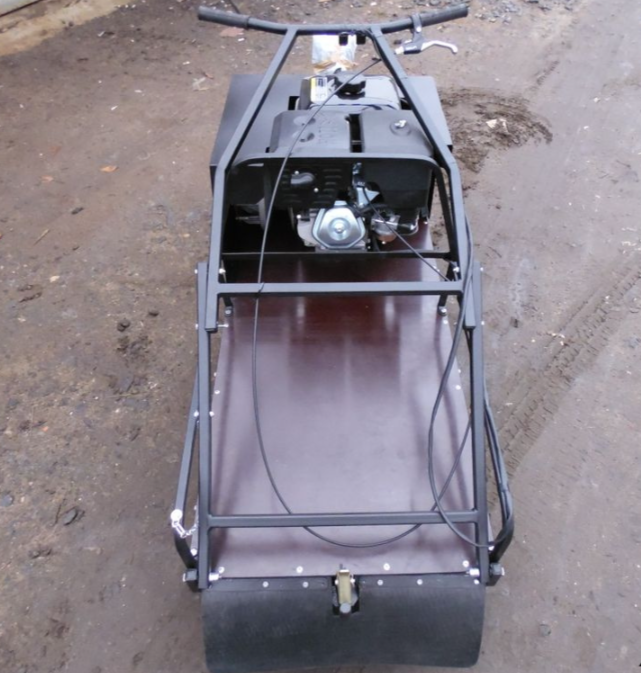 Мотобуксировщик AhtaR Зима 9 л/с с вариатором в Омске