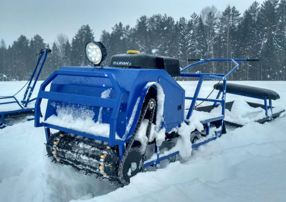 Мотобуксировщик Альбатрос-XLV 9 мини, тележки, 1250 мм в Омске