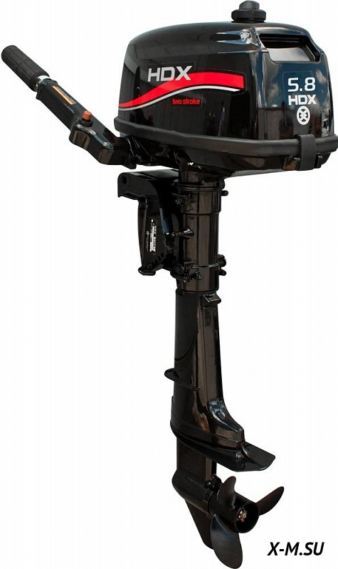 Лодочный мотор 2-х тактный HDX R series T 5,8 BMS в Омске