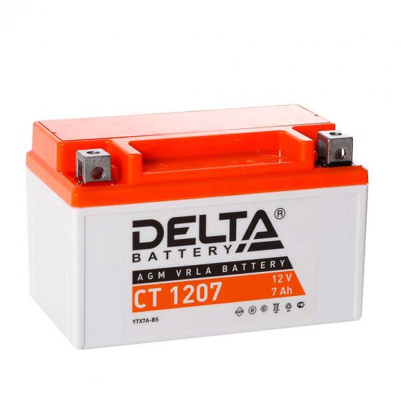 Аккумулятор Delta CT 1207 (12V / 7Ah) в Омске