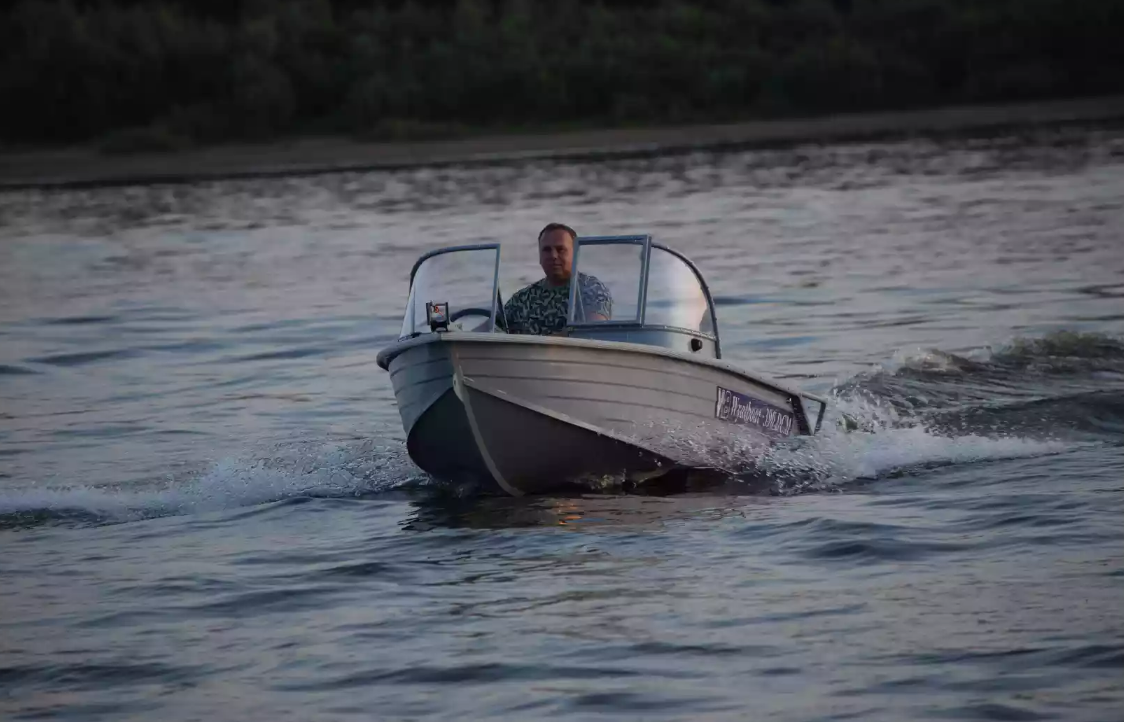 Алюминиевая лодка Wyatboat-390 DCM в Омске