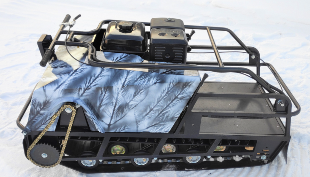 Мотобуксировщик Irondog (Железная собака) M500 9 Камуфляж Охотник в Омске