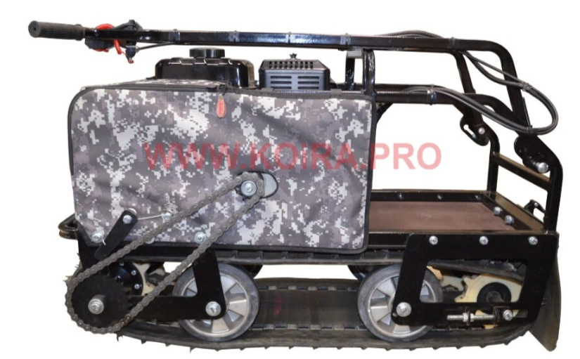 Мини мотобуксировщик КОЙРА "Вжик" (107 см) 7 л/с с ручным стартером в Омске